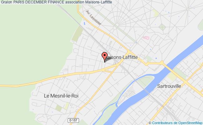plan association Paris December Finance Maisons-Laffitte