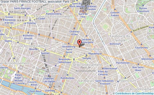 plan association Paris France Football Paris