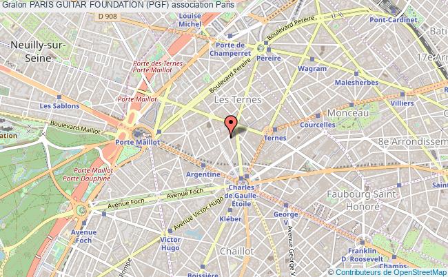 plan association Paris Guitar Foundation (pgf) PARIS