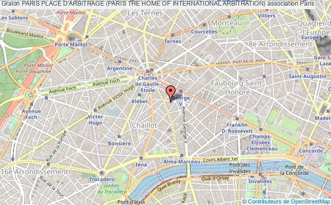 plan association Paris Place D'arbitrage (paris The Home Of International Arbitration) Paris