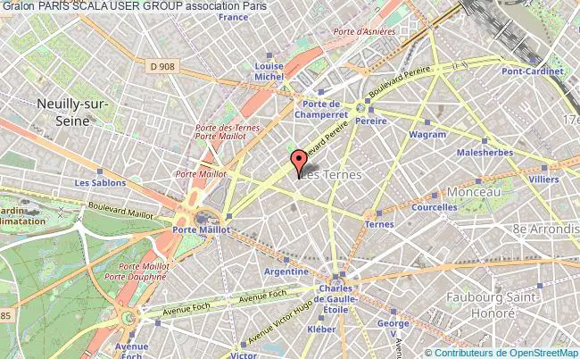 plan association Paris Scala User Group Paris 17e
