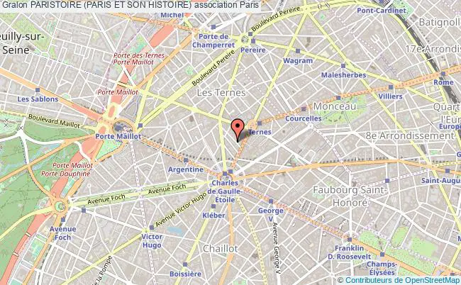plan association Paristoire (paris Et Son Histoire) Paris