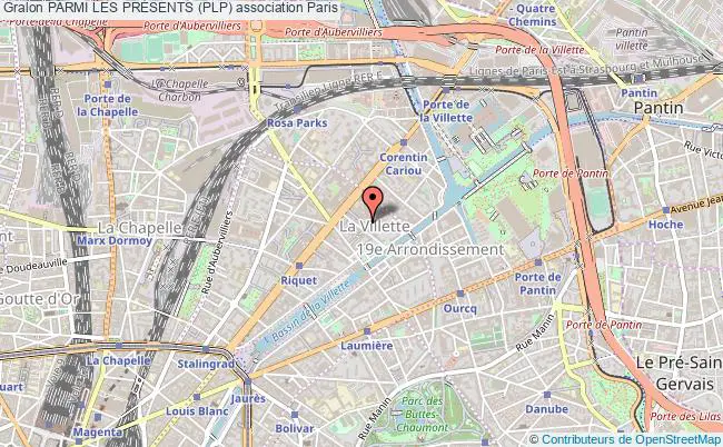plan association Parmi Les PrÉsents (plp) Paris