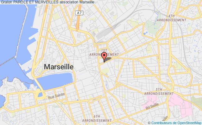 plan association Parole Et Merveilles Marseille