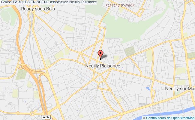 plan association Paroles En ScÈne Neuilly-Plaisance