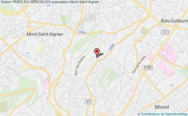 plan association Paroles HÉroÏques Mont-Saint-Aignan
