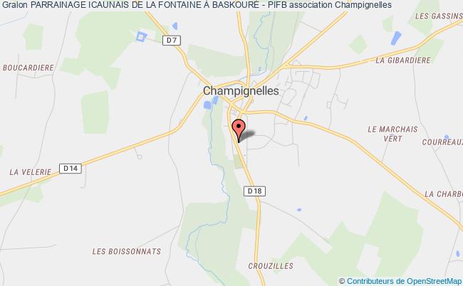 plan association Parrainage Icaunais De La Fontaine À BaskourÉ - Pifb Champignelles