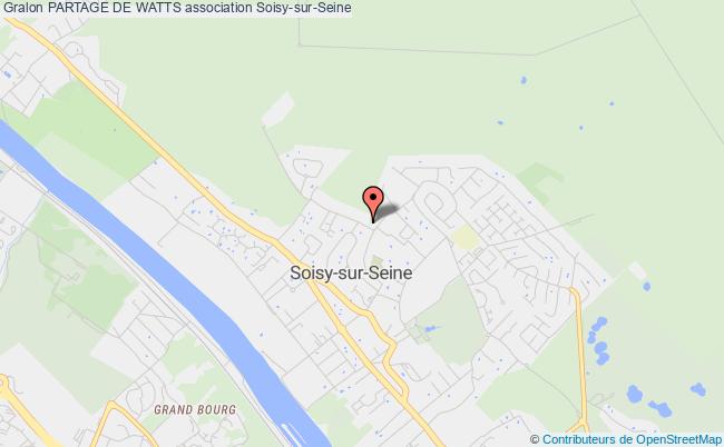 plan association Partage De Watts Soisy-sur-Seine