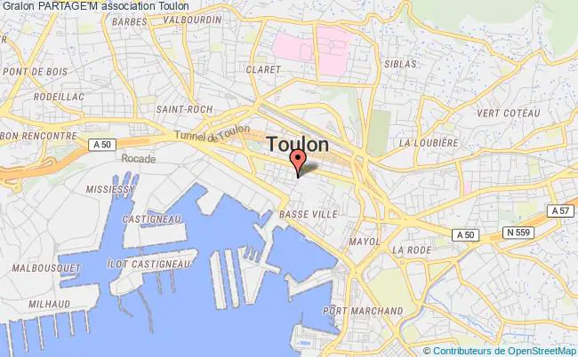 plan association Partage'm Toulon