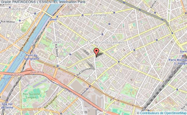 PARTAGEONS L'ESSENTIEL