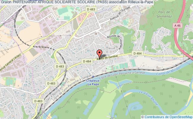 plan association Partenariat Afrique Solidarite Scolaire (pass) Rillieux-la-Pape
