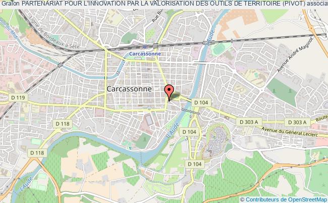 plan association Partenariat Pour L'innovation Par La Valorisation Des Outils De Territoire (pivot) Carcassonne