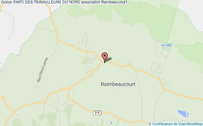 plan association Parti Des Travailleurs Du Nord Raimbeaucourt