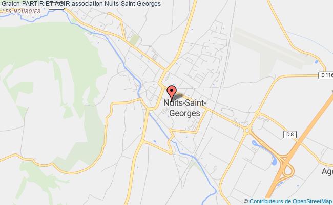 plan association Partir Et Agir Nuits-Saint-Georges