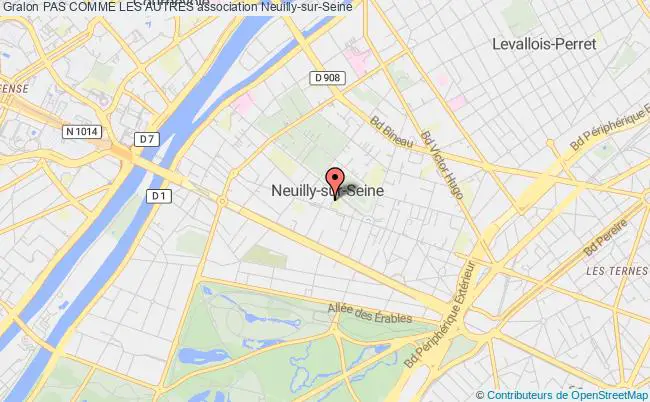 plan association Pas Comme Les Autres Neuilly-sur-Seine