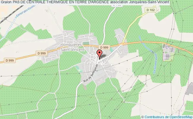 plan association Pas De Centrale Thermique En Terre D'argence Jonquières-Saint-Vincent