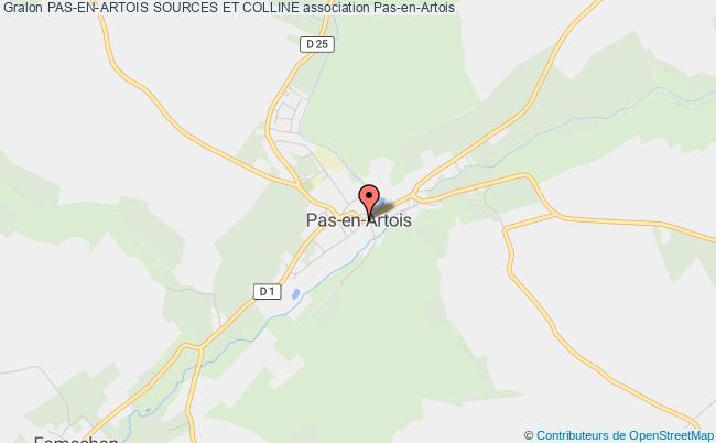 plan association Pas-en-artois Sources Et Colline Pas-en-Artois