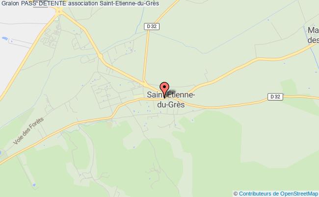 plan association Pass' Detente Saint-Étienne-du-Grès