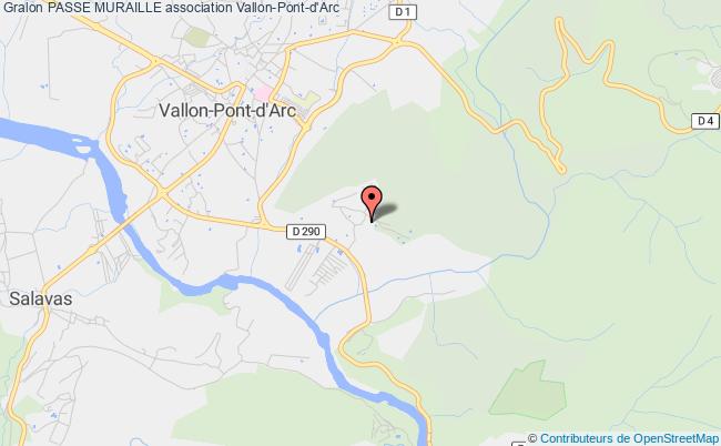 plan association Passe Muraille Vallon-Pont-d'Arc