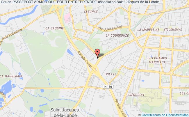 plan association Passeport Armorique Pour Entreprendre Saint-Jacques-de-la-Lande