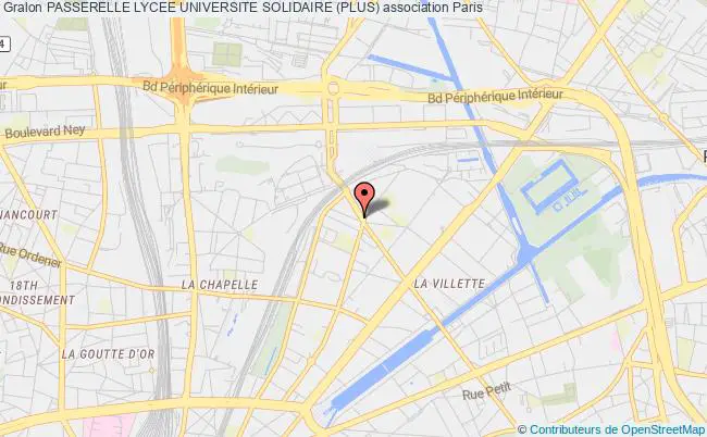 plan association Passerelle Lycee Universite Solidaire (plus) Paris