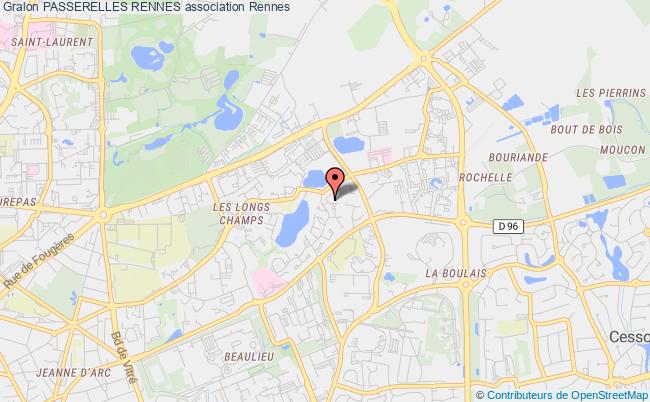 plan association Passerelles Rennes Rennes