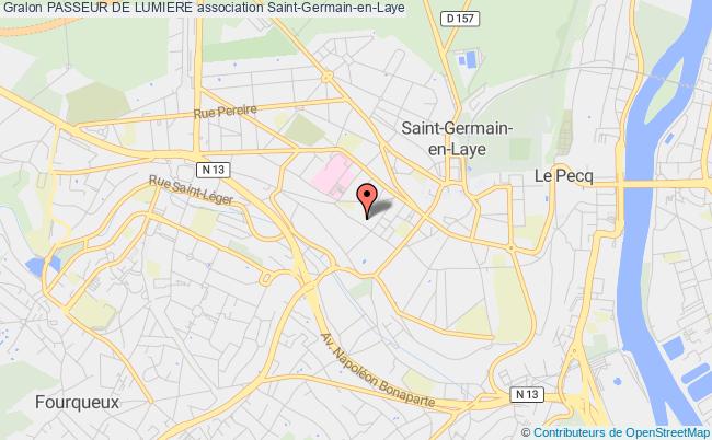 plan association Passeur De Lumiere Saint-Germain-en-Laye