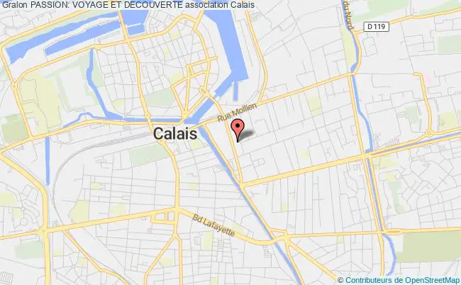 plan association Passion: Voyage Et Decouverte Calais