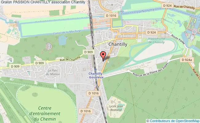 plan association Passion Chantilly Chantilly