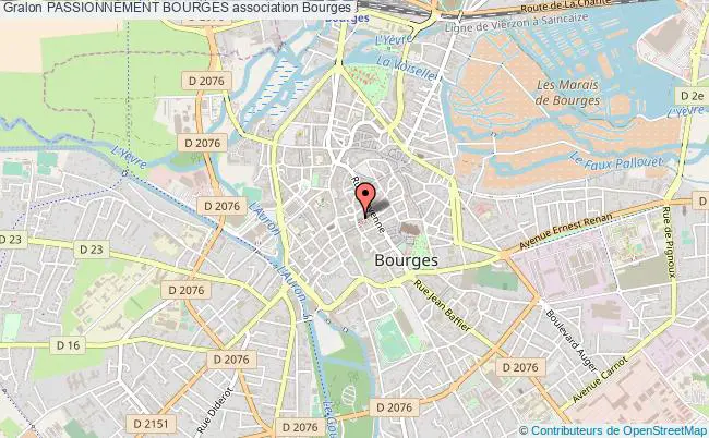 plan association PassionnÉment Bourges Bourges