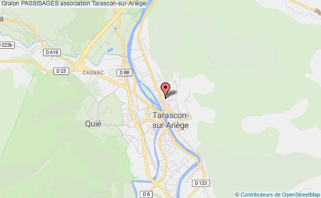 plan association Passisages Tarascon-sur-Ariège