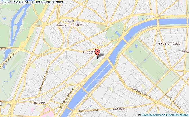 plan association Passy Seine Paris