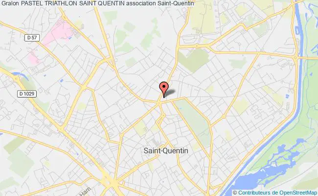 plan association Pastel Triathlon Saint Quentin Saint-Quentin