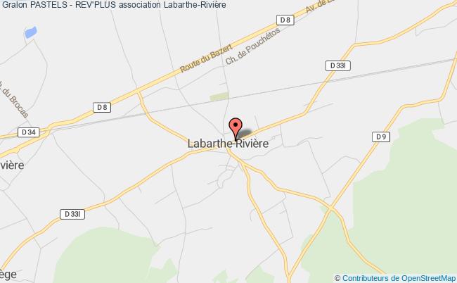 plan association Pastels - Rev'plus Labarthe-Rivière