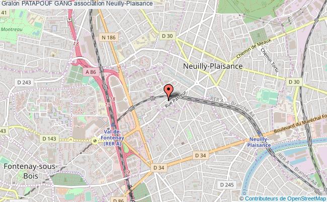 plan association Patapouf Gang Neuilly-Plaisance