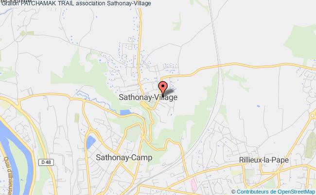 plan association Patchamak Trail Sathonay-Village