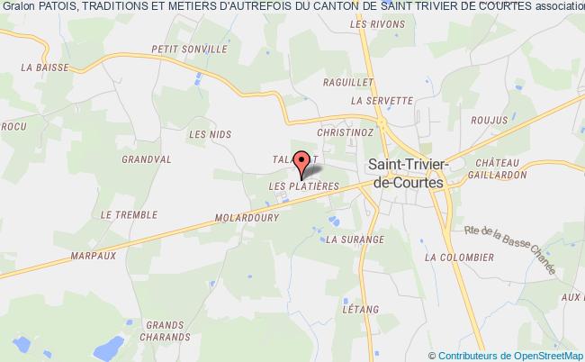 plan association Patois, Traditions Et Metiers D'autrefois Du Canton De Saint Trivier De Courtes Saint-Trivier-de-Courtes