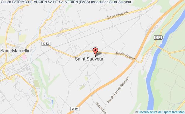 plan association Patrimoine Ancien Saint-salvÉrien (pass) Saint-Sauveur