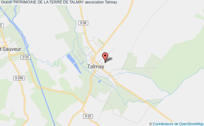 plan association Patrimoine De La Terre De Talmay Talmay