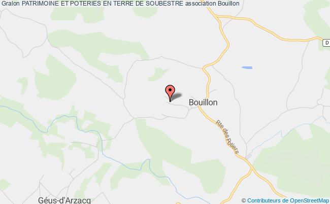 plan association Patrimoine Et Poteries En Terre De Soubestre Bouillon