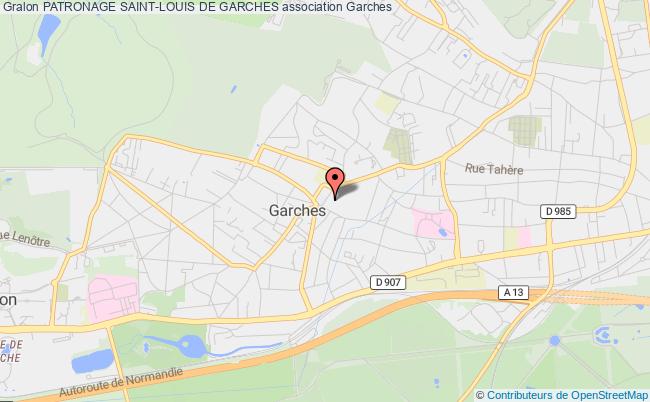 plan association Patronage Saint-louis De Garches Garches