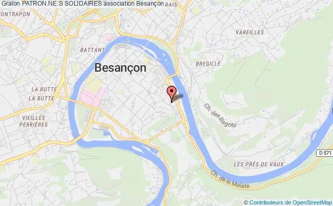 plan association Patron.ne.s Solidaires Besançon