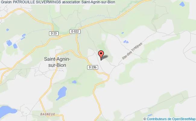 plan association Patrouille Silverwings Saint-Agnin-sur-Bion