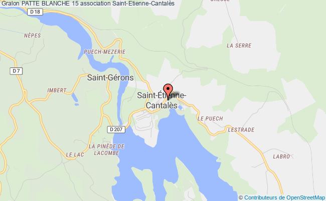 plan association Patte Blanche 15 Saint-Étienne-Cantalès
