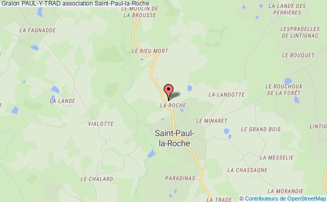 plan association Paul-y-trad Saint-Paul-la-Roche