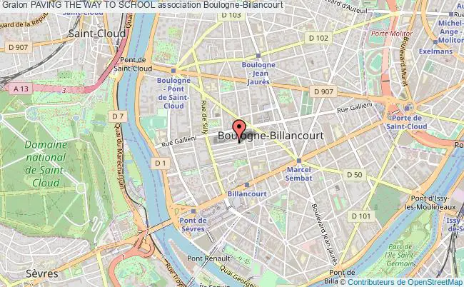 plan association Paving The Way To School Boulogne-Billancourt