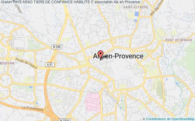 plan association Paye Asso Tiers De Confiance Habilite C Aix-en-Provence