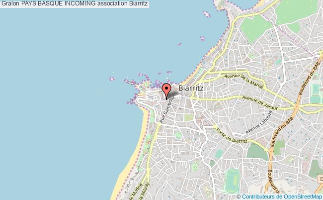 plan association Pays Basque Incoming Biarritz