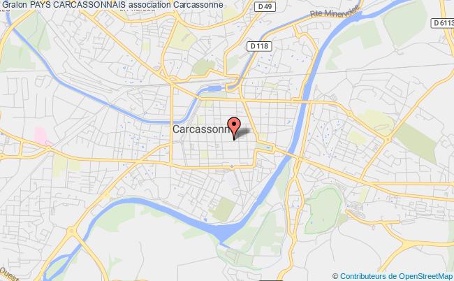 plan association Pays Carcassonnais Carcassonne