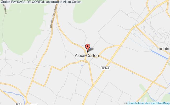 plan association Paysage De Corton Aloxe-Corton